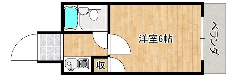 ラフォーレ助松 使いやすい間取り