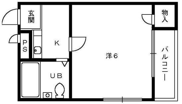 とのき第二ビル 間取り