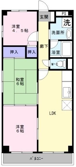 ルミエールマゴジⅣ 間取り