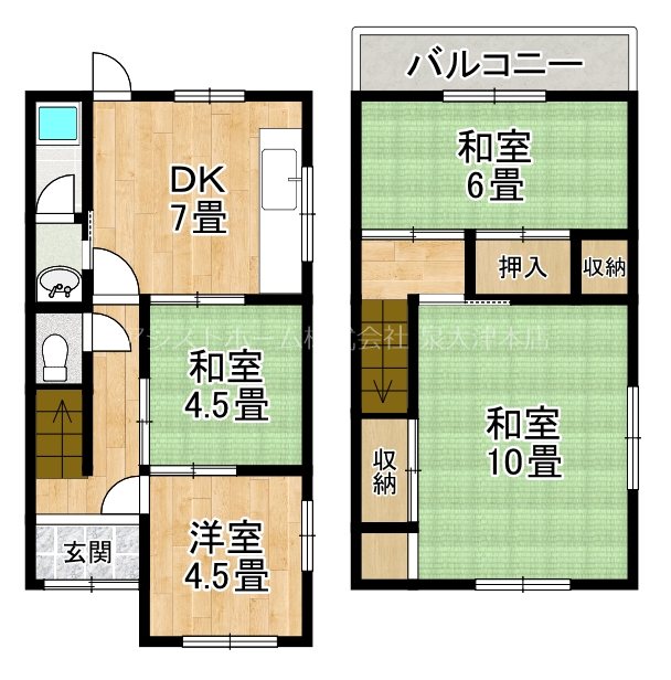高月北戸建 間取り