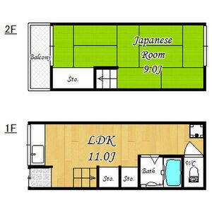 富秋町テラス 間取り