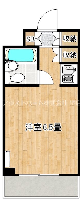 リュウパレス  間取り