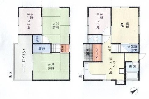 高月南戸建 間取り