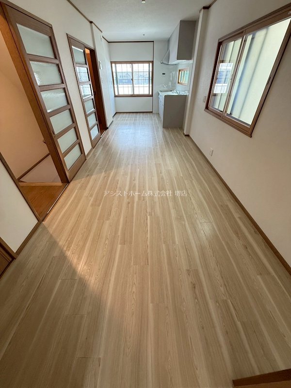三国ヶ丘一戸建貸家 リビング