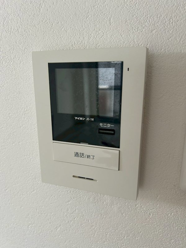 セーヌ東岸和田 来訪者をカメラで確認できるので女性の方にも安心