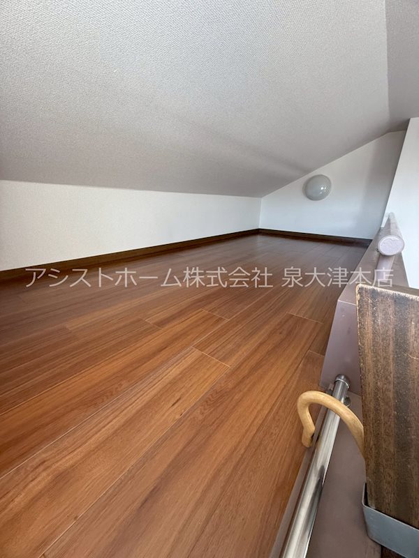 ｼｬﾙﾏﾝﾌｼﾞ東岸和田弐番館 ロフトの部分になります(≧▽≦)