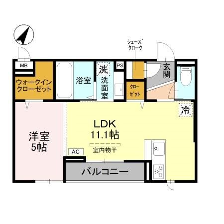 メルヴェイユ　ソレイユ 間取り