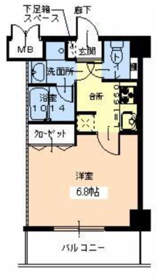 ローズステージ泉大津駅前 間取り