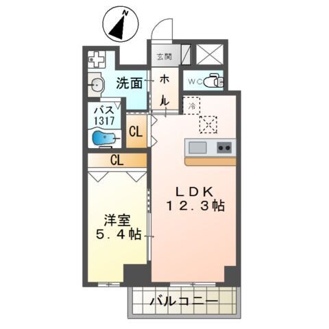 YFセントラルヒルズ 間取り