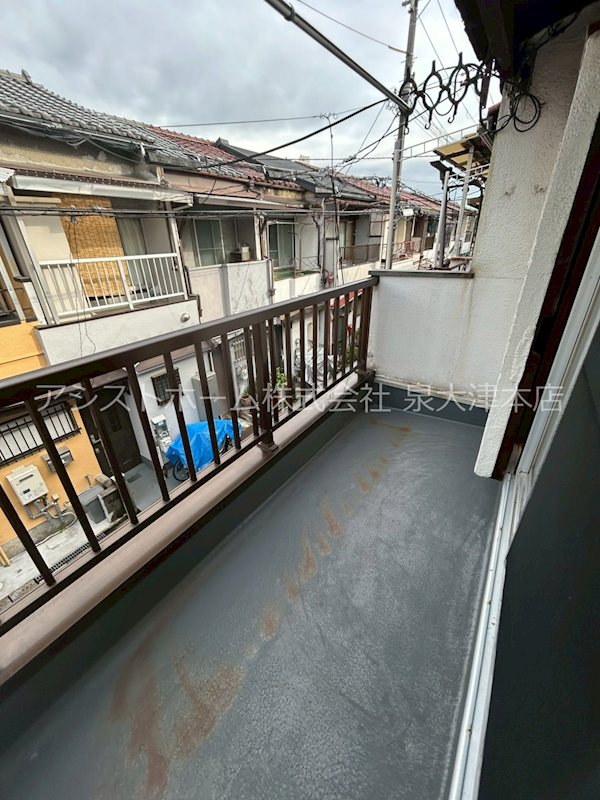 池浦町１丁目テラスハウス ベランダ