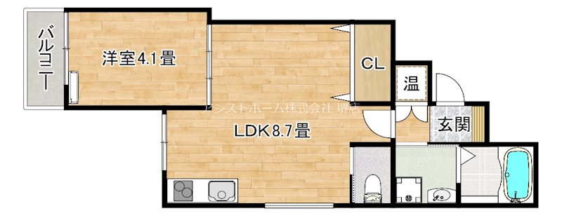 デスポワール浅香山 間取り