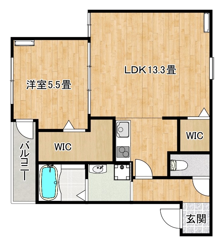 フジパレス堺大浜公園 間取り