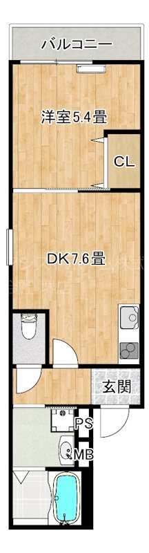 フジパレス今池Ⅱ番館 間取り