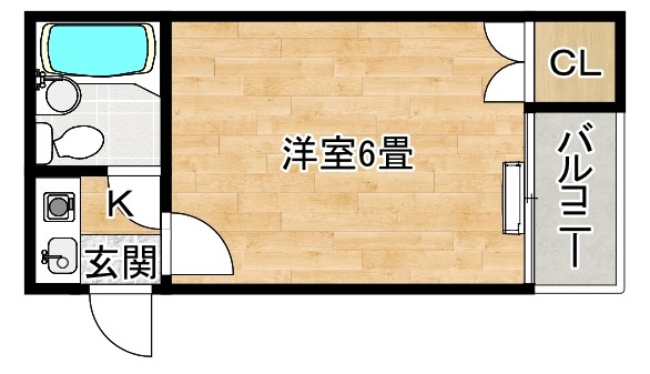 ハセロイヤル堺東 間取り