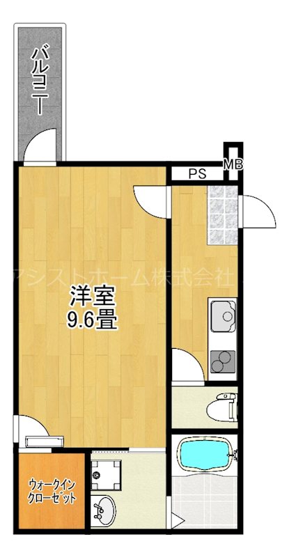 フジパレス鳳駅西Ⅲ番館 間取り