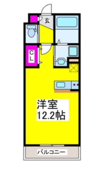フィアスコート北助松Ⅱ 間取り