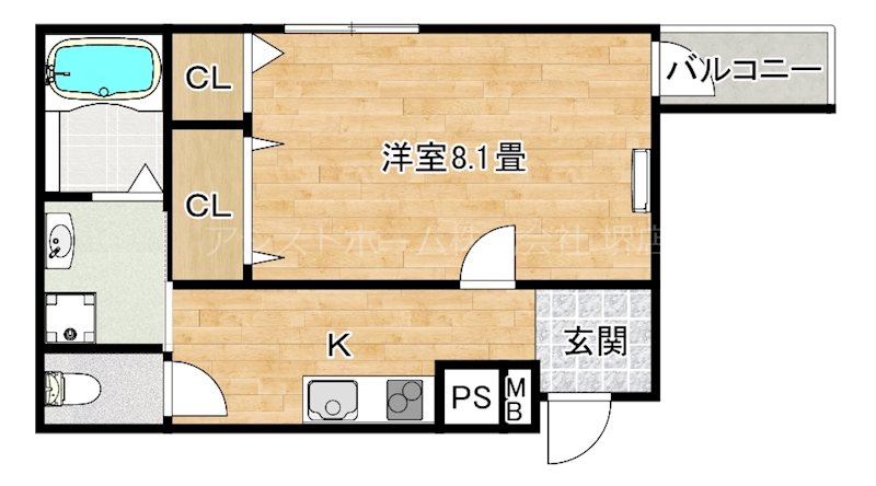 フジパレス堺北長尾ウエスト 間取り