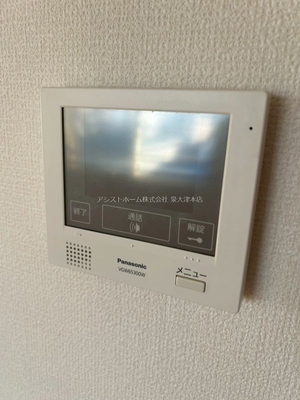 デンテ・ディ・レオーネ 来訪者をカメラで確認できるので女性の方にも安心