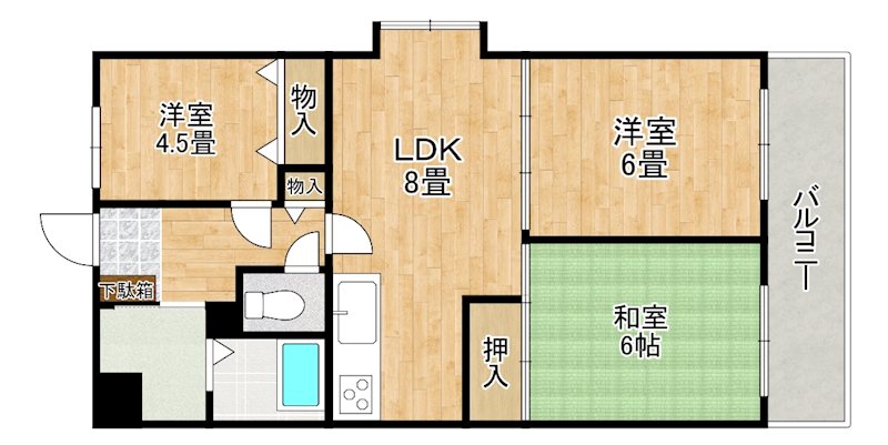 サンメゾンイズミ 間取り