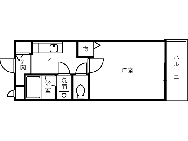 プリヴェイル吉井 間取り