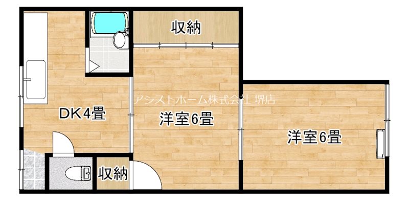 美幸荘 間取り