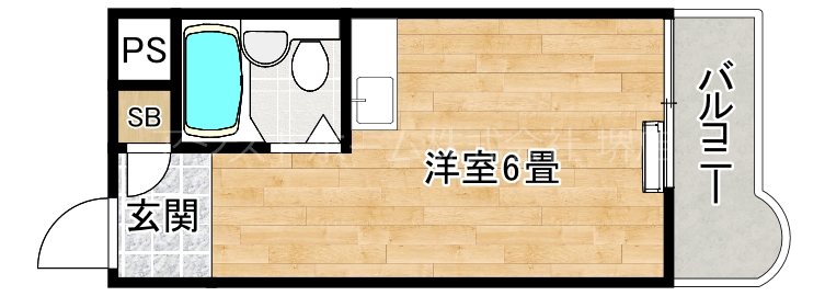 朝日プラザ堺東  コンパクトで使い易い