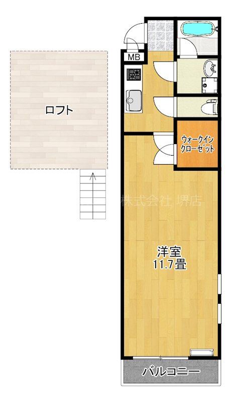 フジパレス津久野Ⅲ番館 間取り