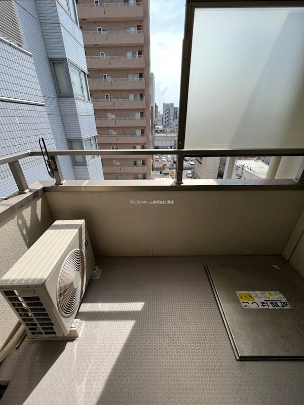 シティーコート北瓦町Ⅱ ベランダ