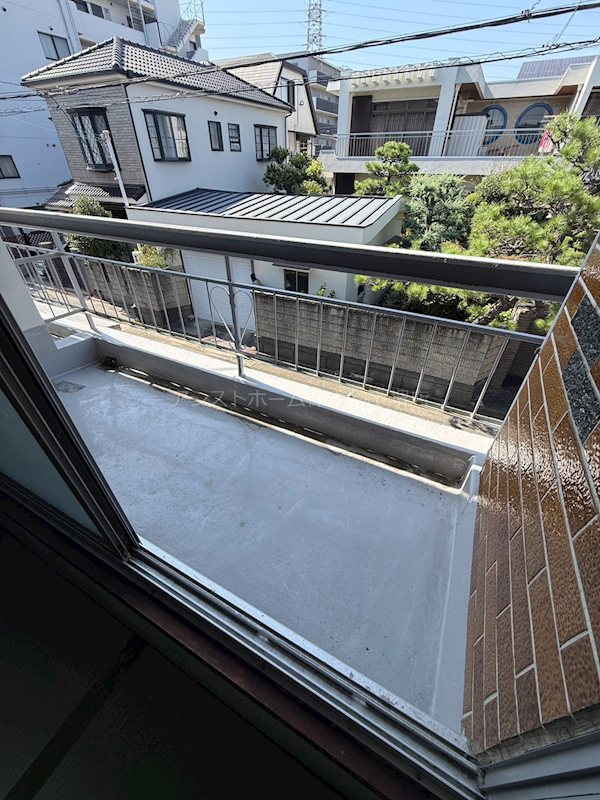 百舌鳥赤畑町3丁貸家2 ベランダ