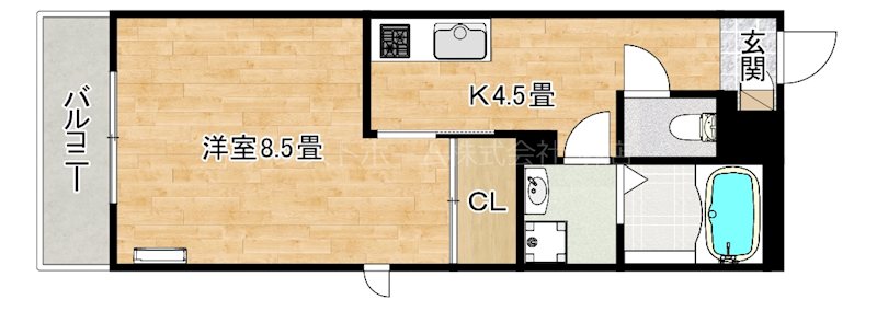 Grandtic　Plaisir 間取り