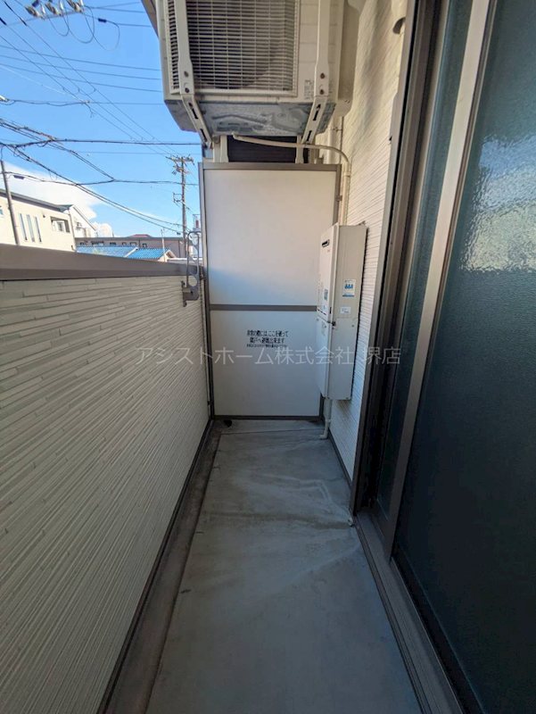 フジパレス諏訪ノ森Ⅵ番館 ベランダ