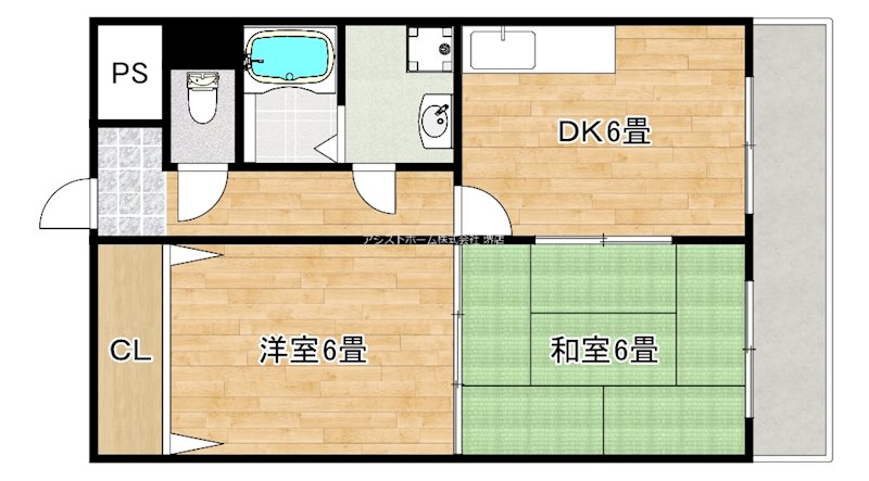 コーポアオイ 間取り