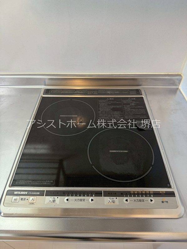 フジパレス諏訪ノ森Ⅰ番館 嬉しいIH２口コンロ