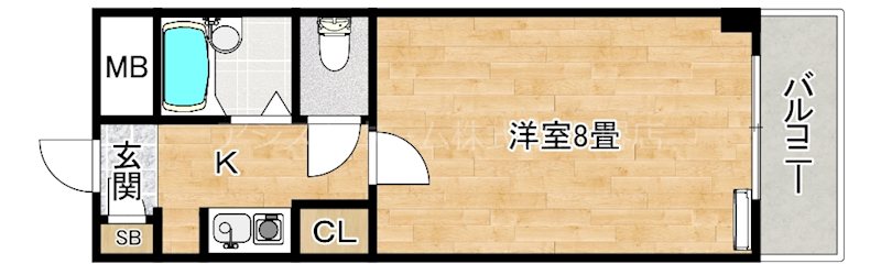 フォンティーヌ南三国 間取り
