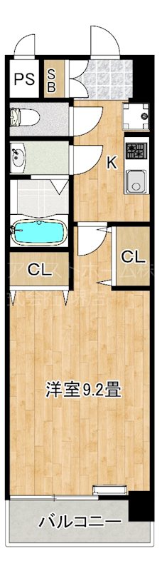 GLUCK MAISON S-SAKAI XVI【グリュックメゾンS堺16】 間取り