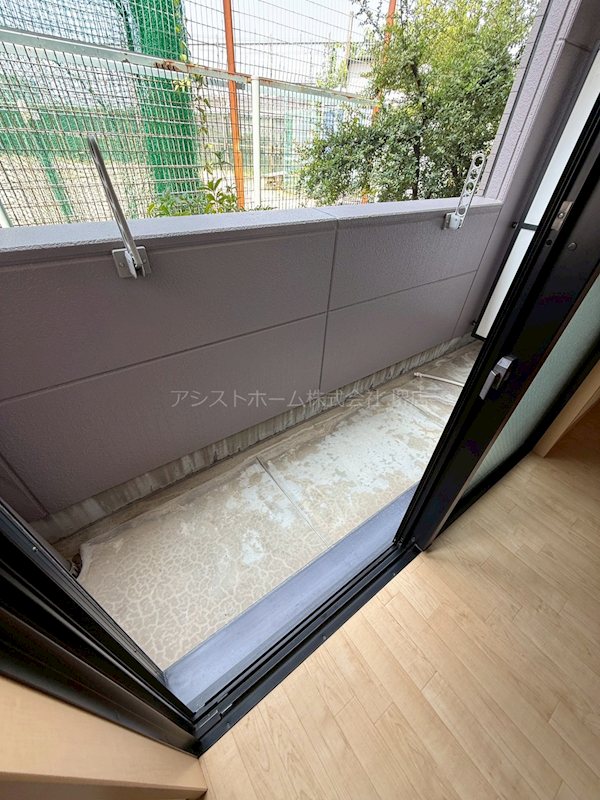 梅町マンション ベランダ
