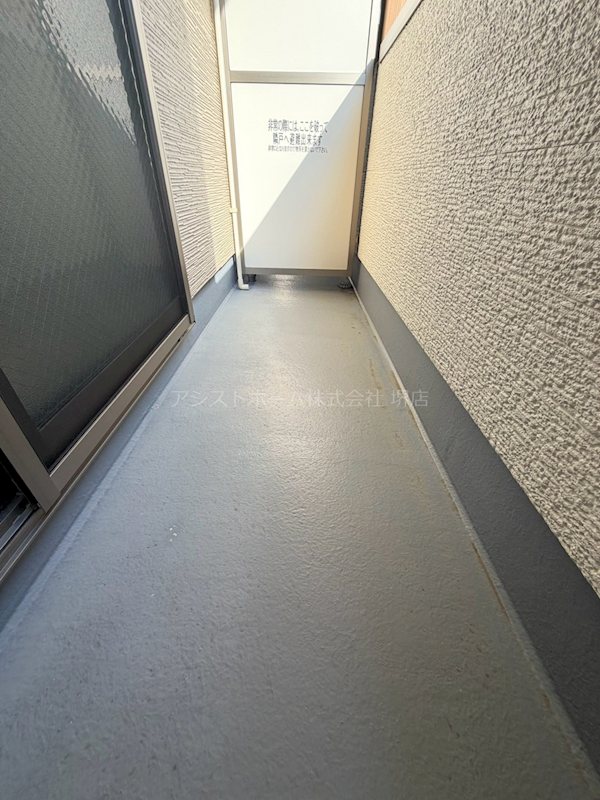 フジパレススリーハーブス中百舌鳥町1丁 ベランダ