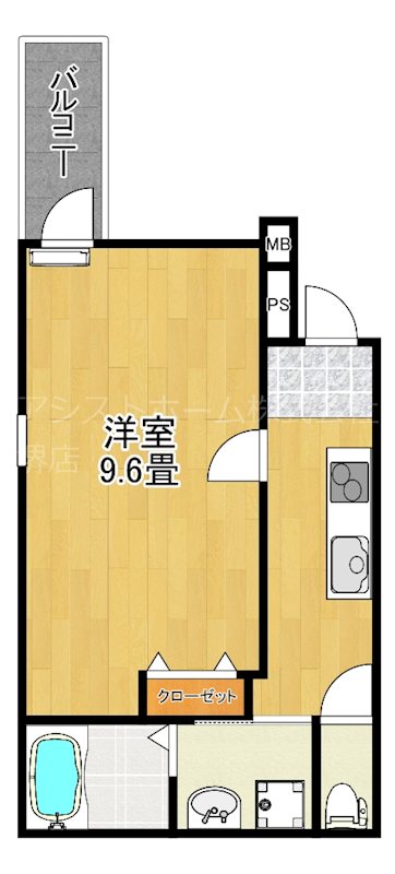 フジパレス鳳中ウエスト 間取り
