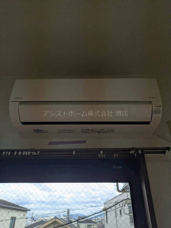 ピュール絆  エアコンがついています。設置不要です。