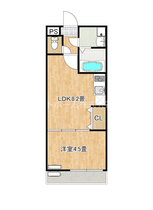 フジパレス堺大浜Ⅲ番館 間取り