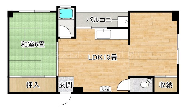 富士ハイツ 間取り