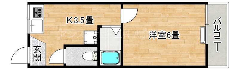 石津町東Bハイツ 間取り